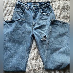 Levi’s 70’s high flare jeans